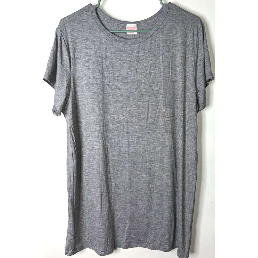 Color Bear Gray Short Sleeve Womens T-Shirt 2XL 95% Rayon 5% Spandex